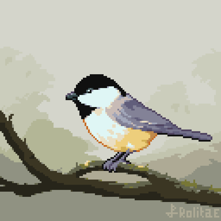 Chirping Chickadee - Sprite animation